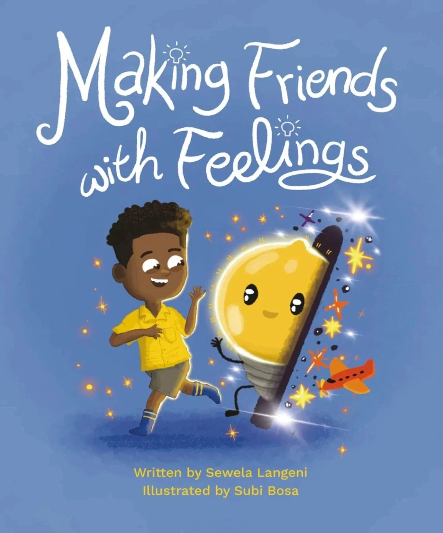 edelan kay, picture book, diverse children's books, making friends with feelings by sewela langeni, making friends with feelings, sewela langeni