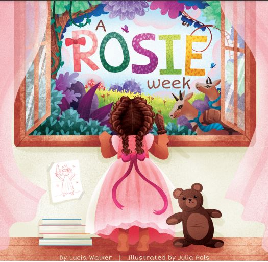 edelan kay, picture book, diverse children's books, a rosie week by lucia walker, a rosie week, lucia walker