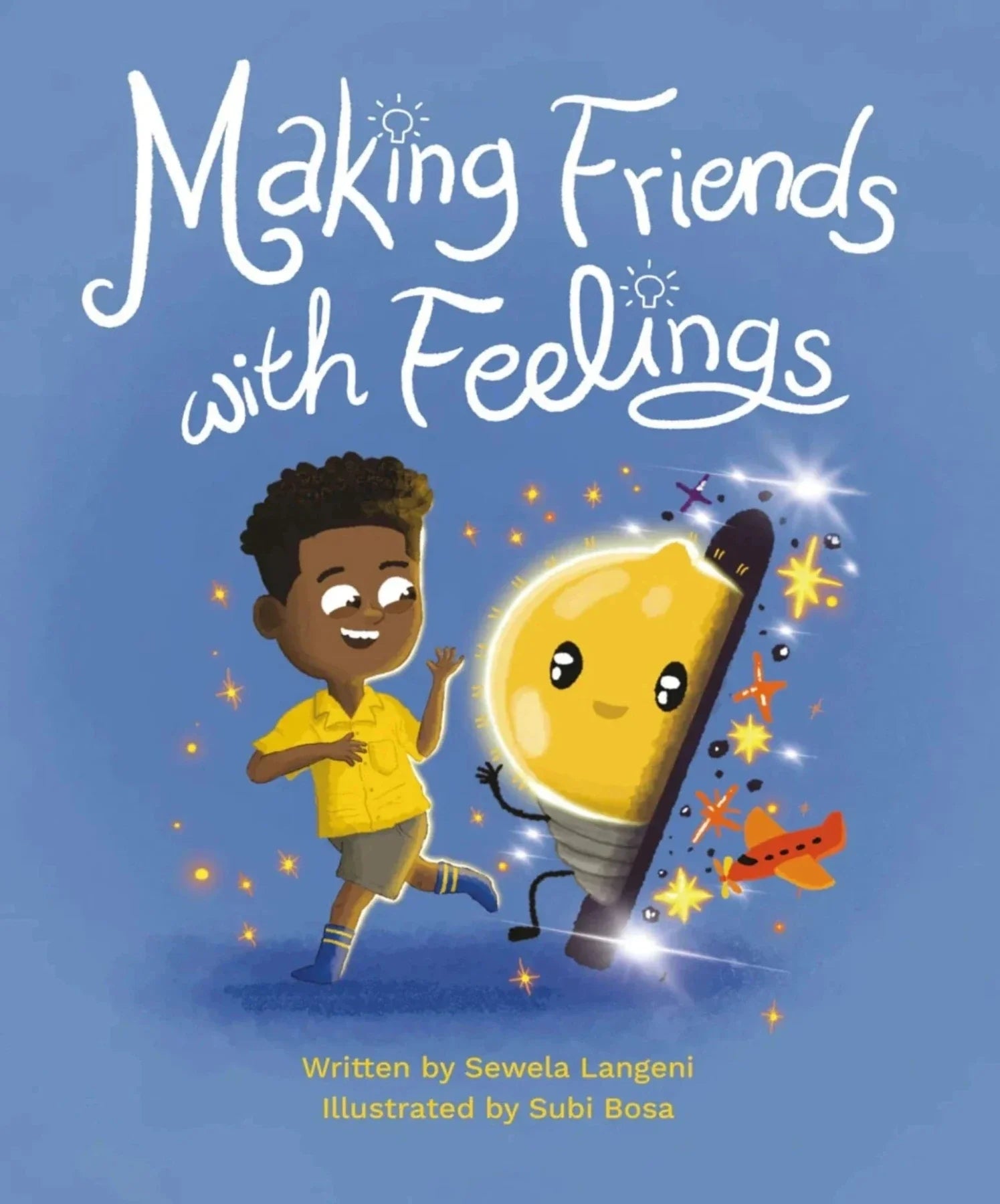 edelan kay, picture book, diverse children's books, making friends with feelings by sewela langeni, making friends with feelings, sewela langeni