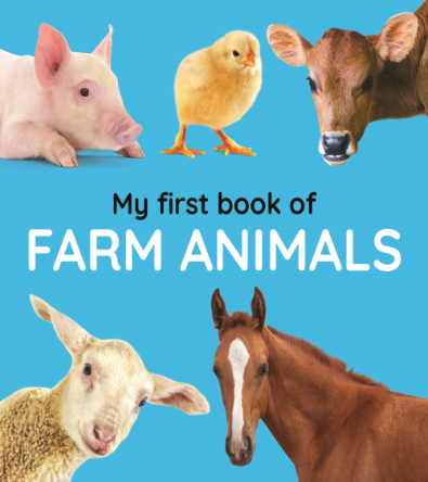 edelan kay, picture book, diverse children's books, my first book of farm animals