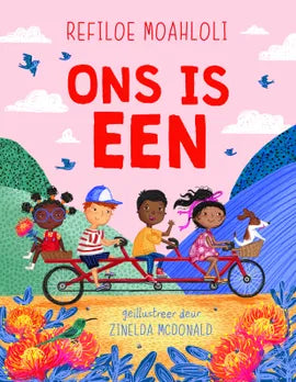 edelan kay, picture book, diverse children's books, ons is een by refiloe moahloli, ons is een, refiloe moahloli