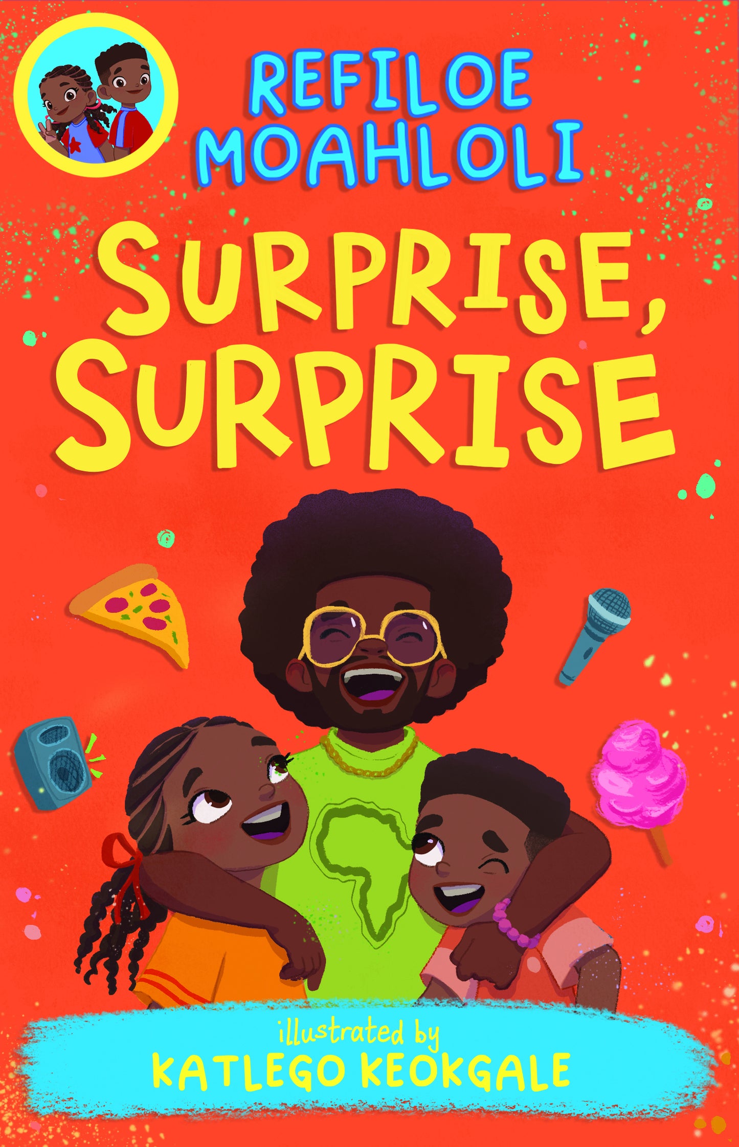 Book 1 in the Rorisang and Morena early reader series by Refiloe Moahloli featuring twins enjoying a family trip to the market, celebrating family, community, and diverse South African stories for ages 5–9.